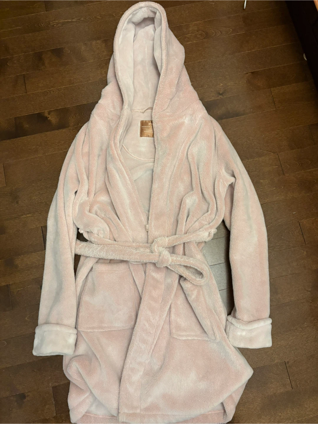 Denver Hayes Pink Sleepwear Robe - S/P