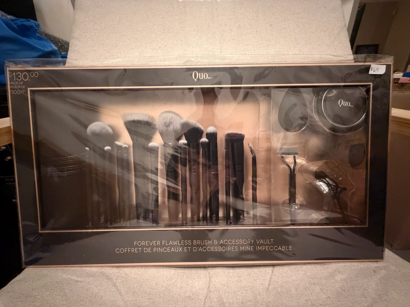 Quo Forever Flawless Brush & Accessory Vault Set