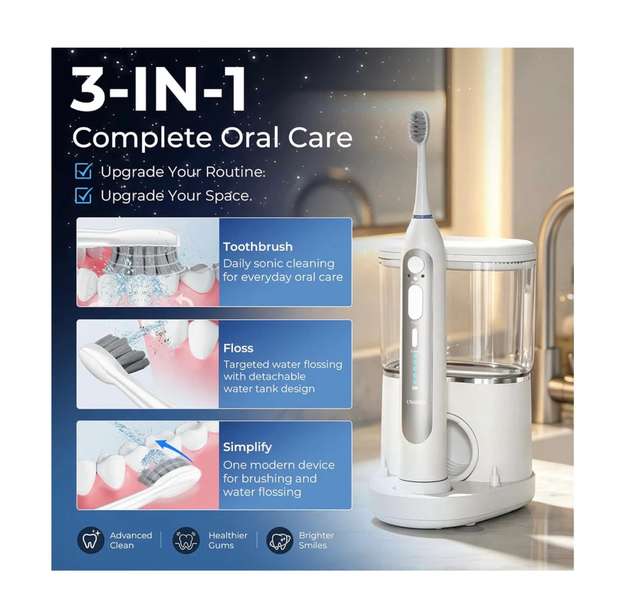Brand new Electric Toothbrush with Water Flosser - photo 3