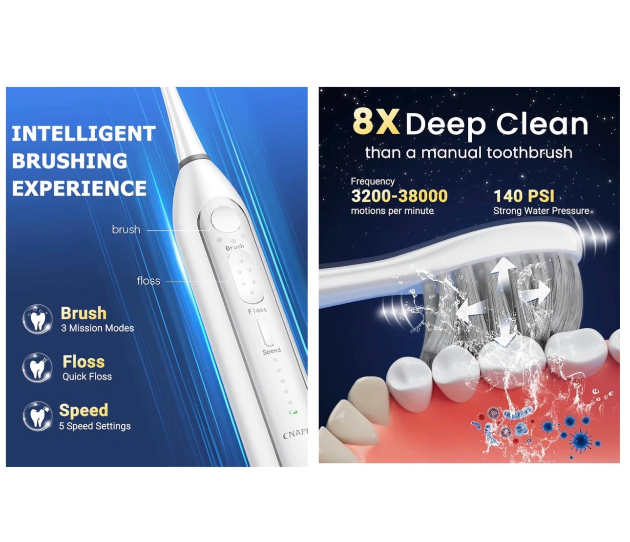 Brand new Electric Toothbrush with Water Flosser - photo 4