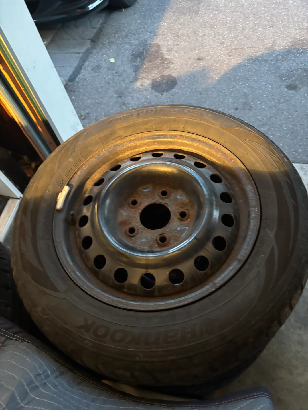 Hankook Winter Tires with Rims