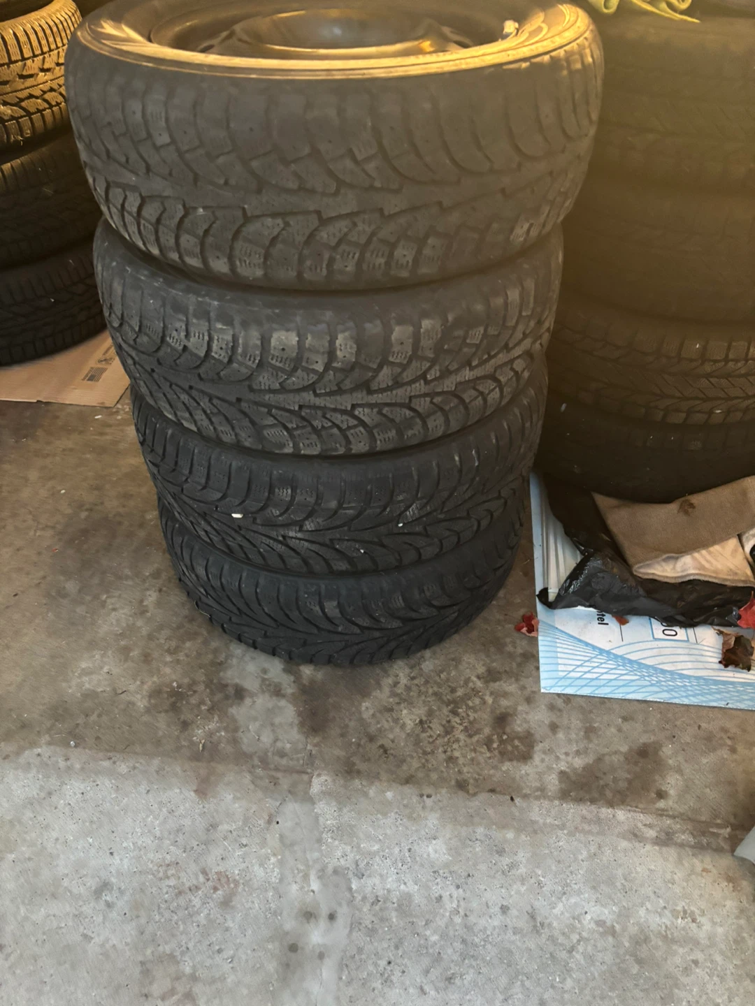 Hankook Winter Tires with Rims - photo 4