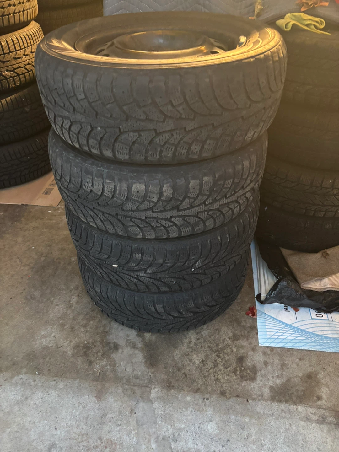 Hankook Winter Tires with Rims - photo 5
