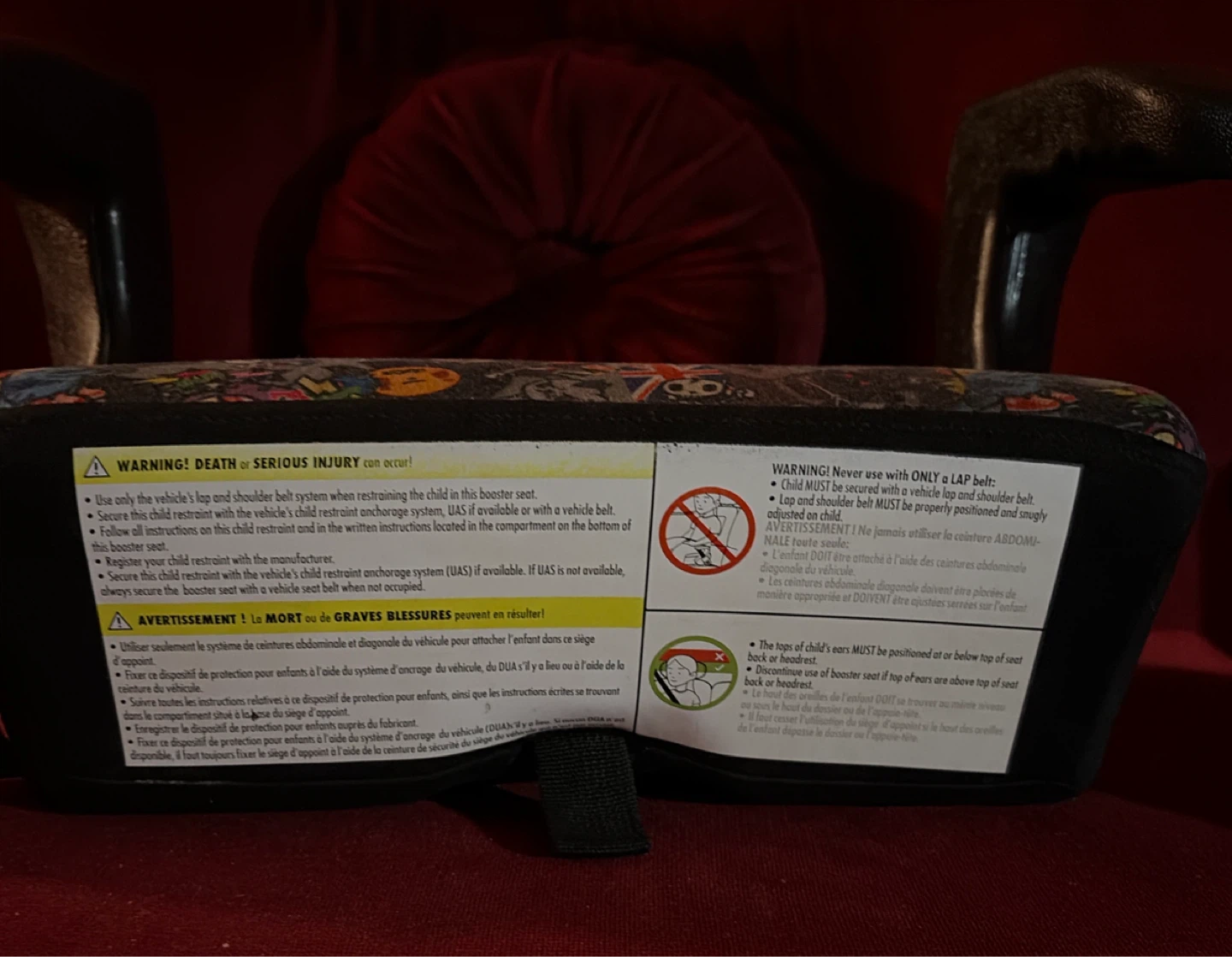 Belt-Positioning Booster Car Seat with Cup Holder - photo 2