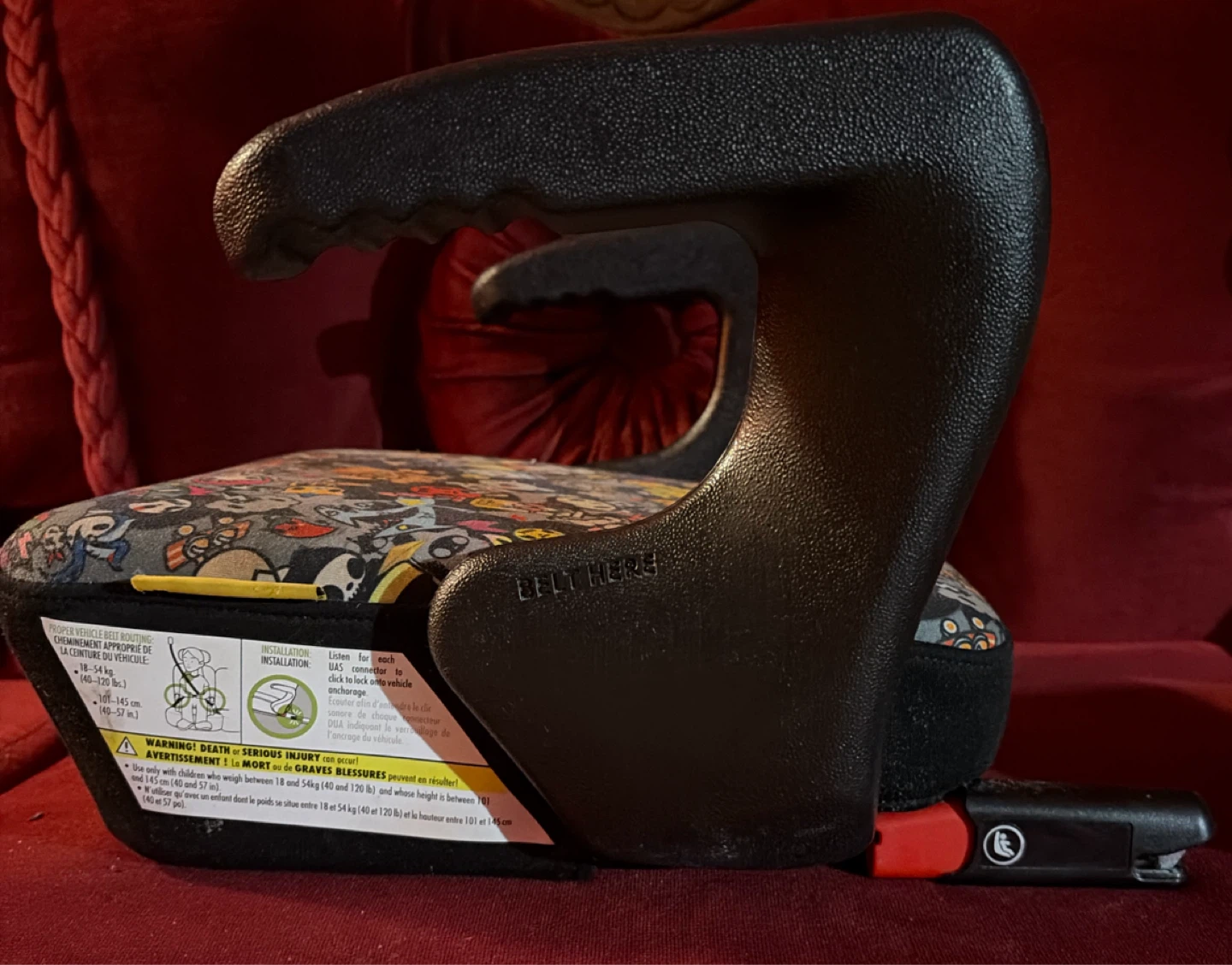 Belt-Positioning Booster Car Seat with Cup Holder - photo 3