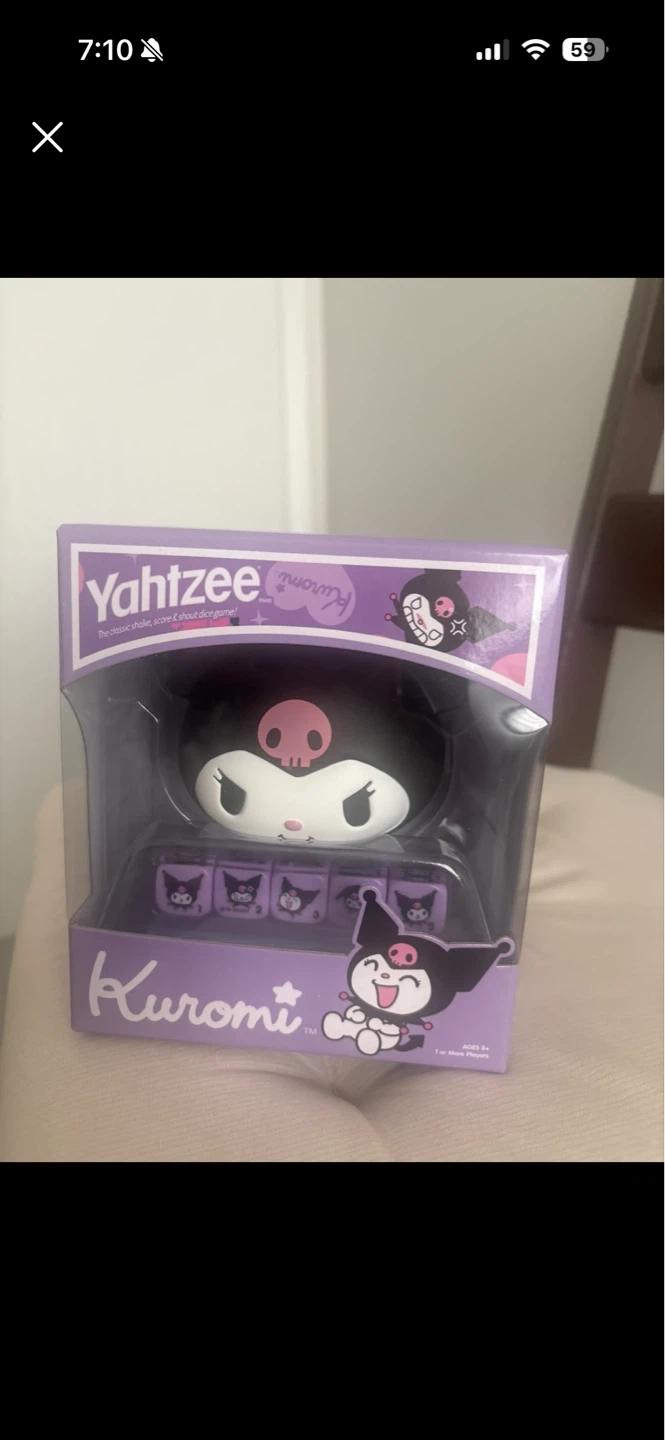Yahtzee Kuromi Dice Game