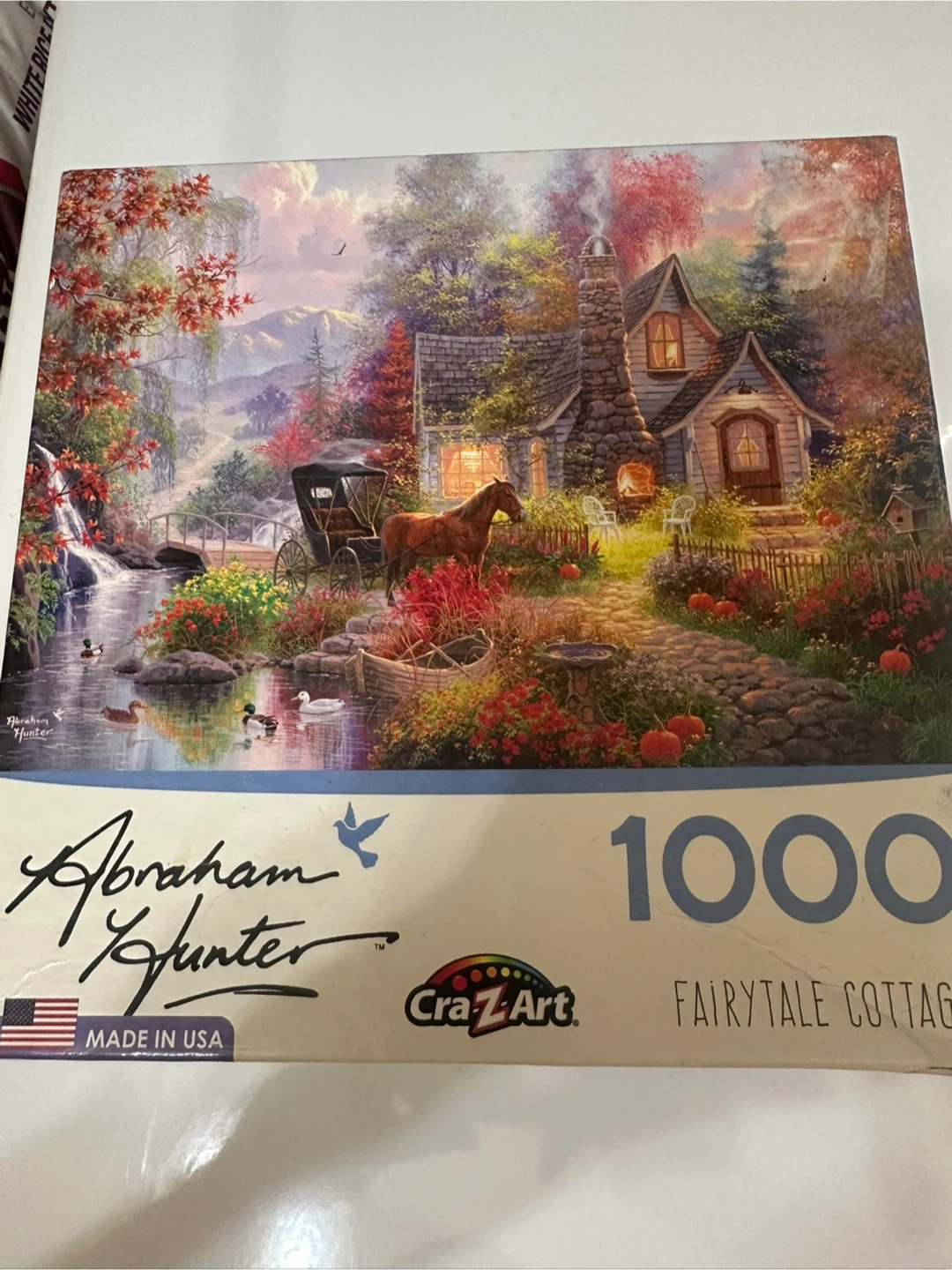 Abraham Hunter 1000 Piece Fairytale Cottage Puzzle
