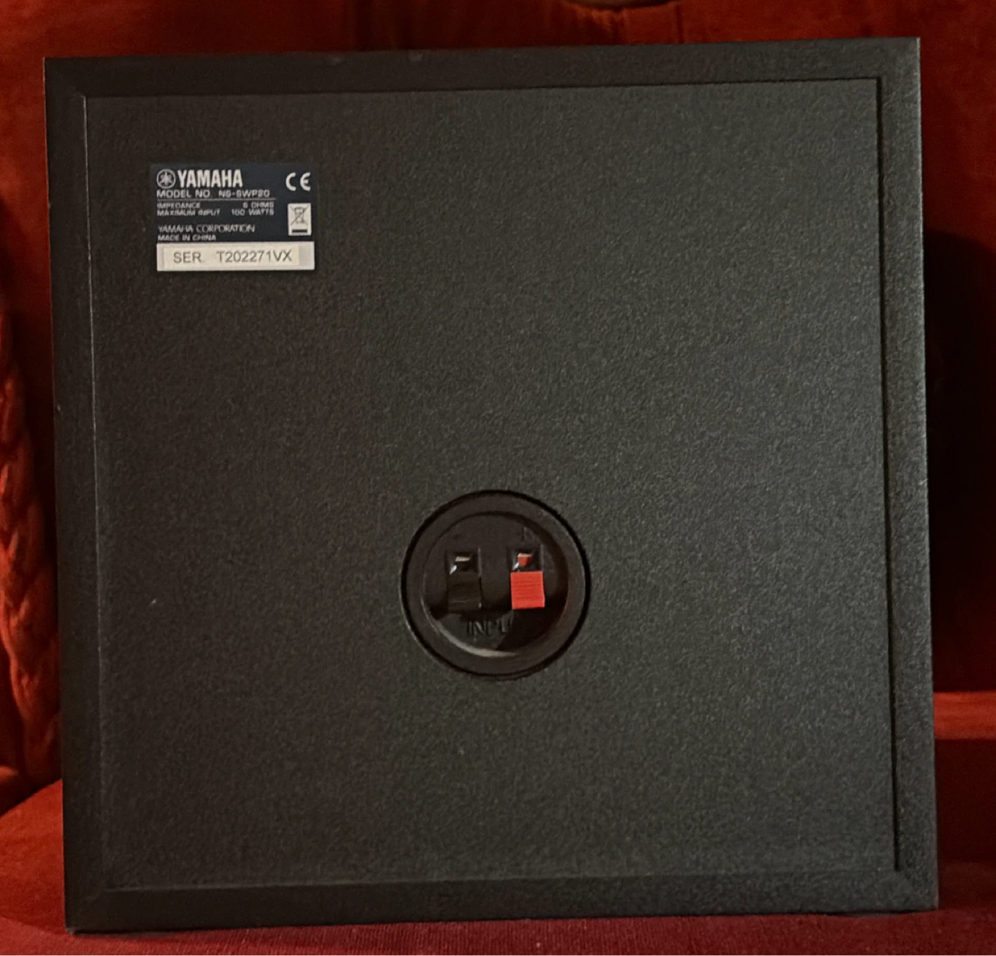 Yamaha Subwoofer NS-SWP20 - photo 4