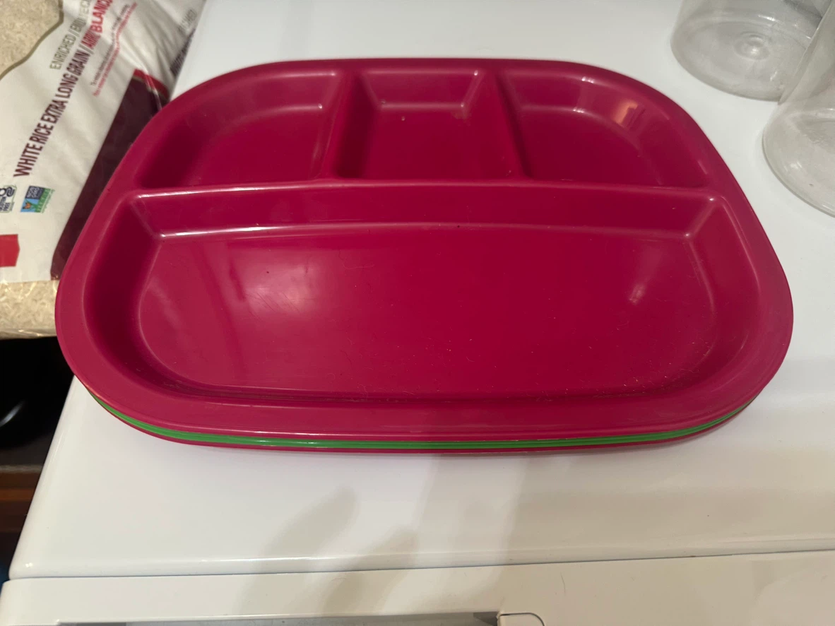 4 plate difference color