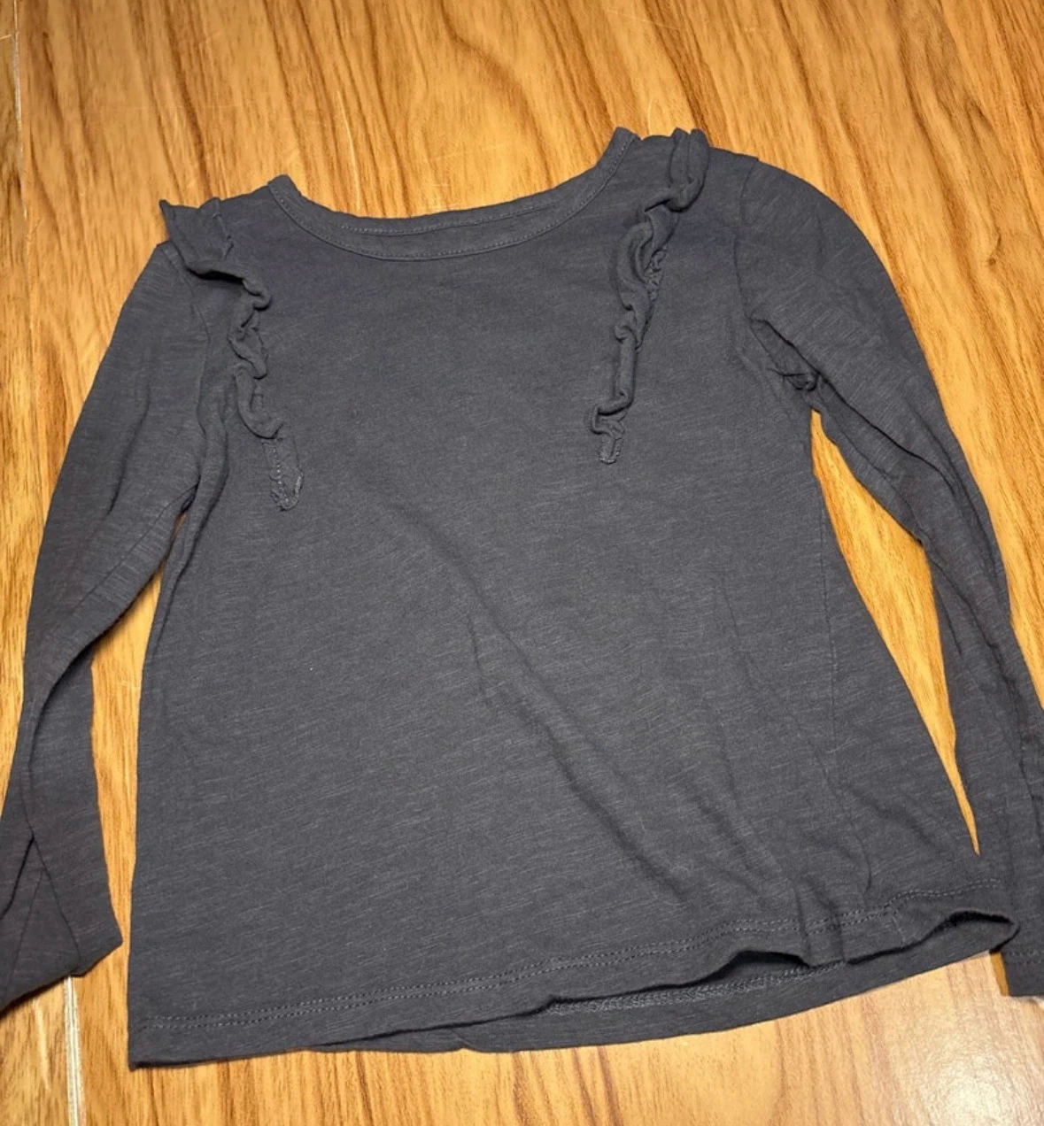 George Girl’s Long Sleeve Ruffle Shirt sz5T