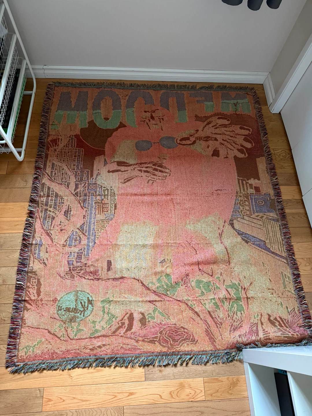MF DOOM Woven Tapestry Blanket - photo 2