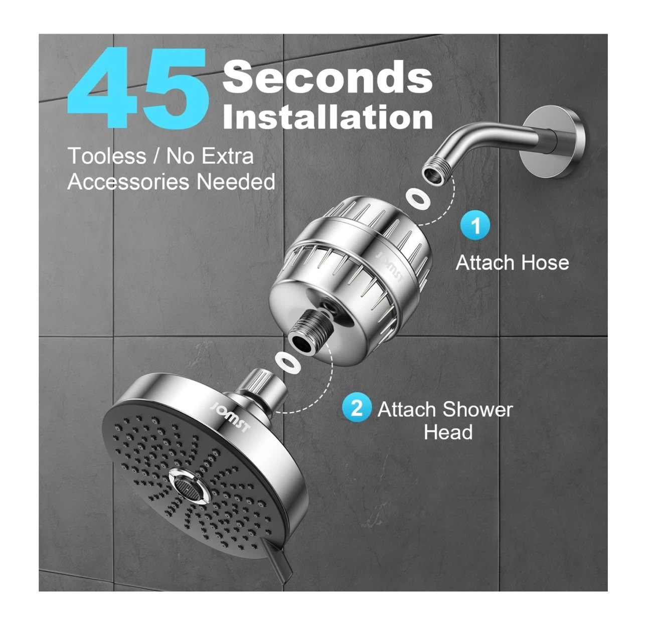 Brand new Shower Head ＆ Filter COMBO ! - photo 5