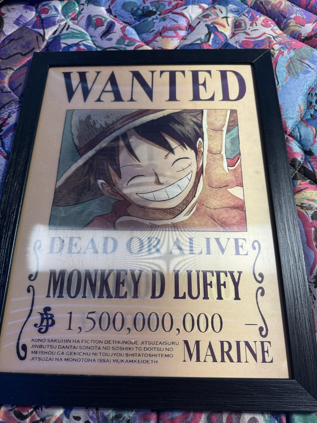 One Piece Monkey D Luffy and Roronoa Zoro Wanted Poster Set