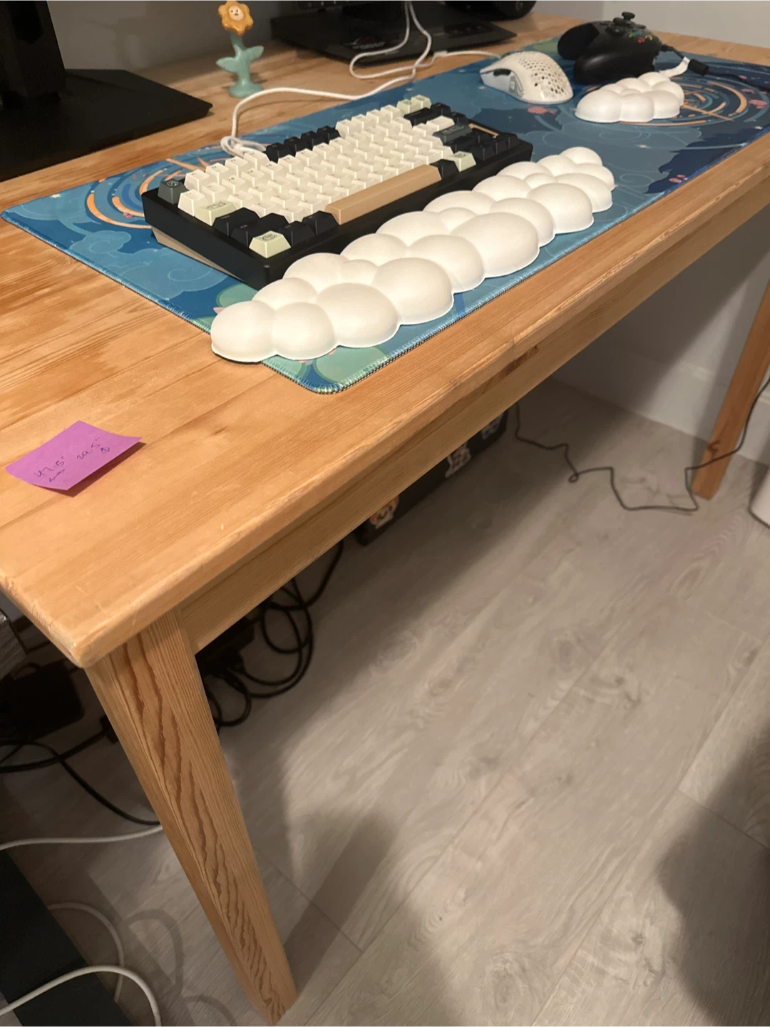 IKEA INGO Pine Table Desk - photo 2