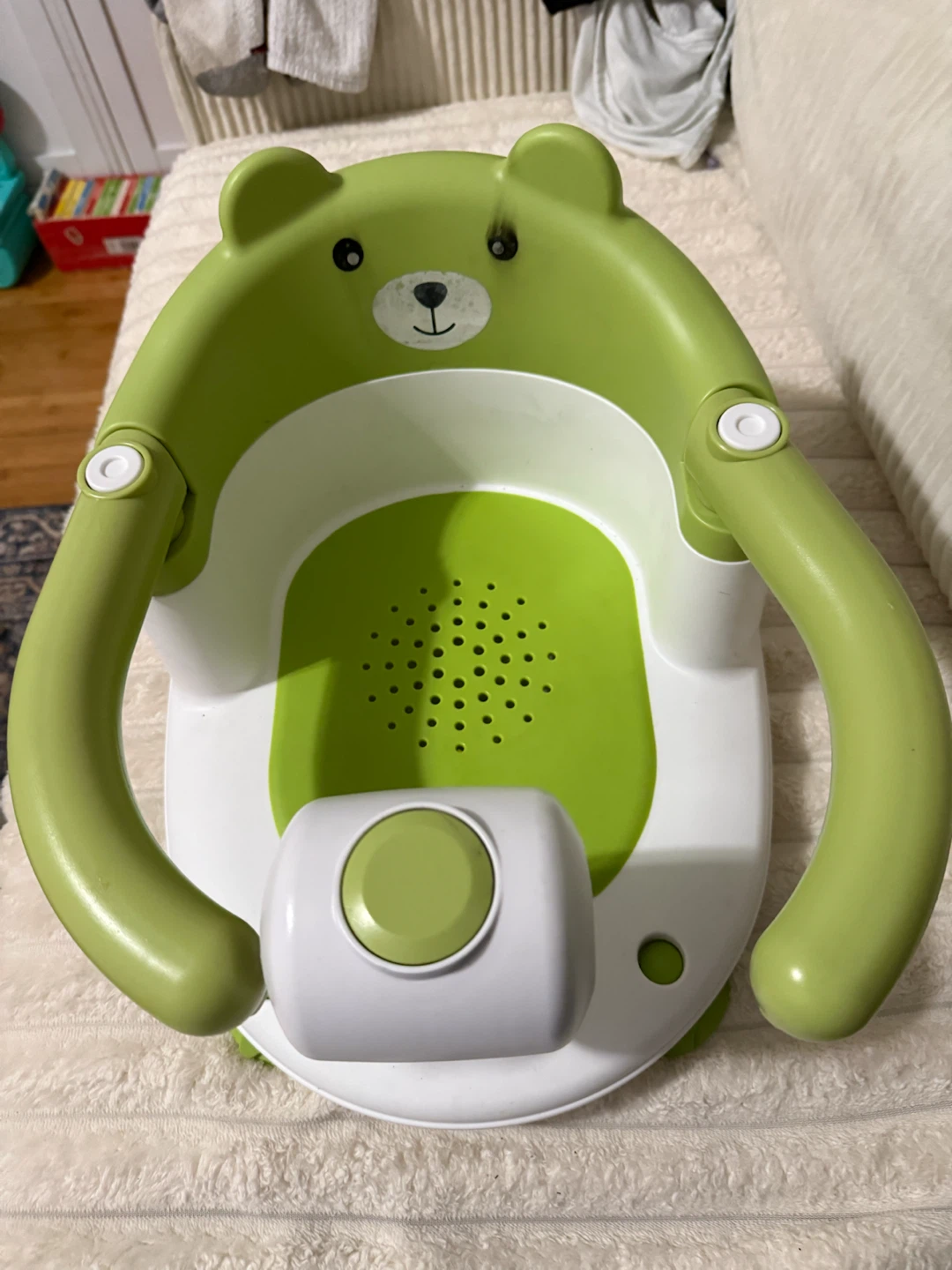 Green Bear Baby Bath Seat - photo 2