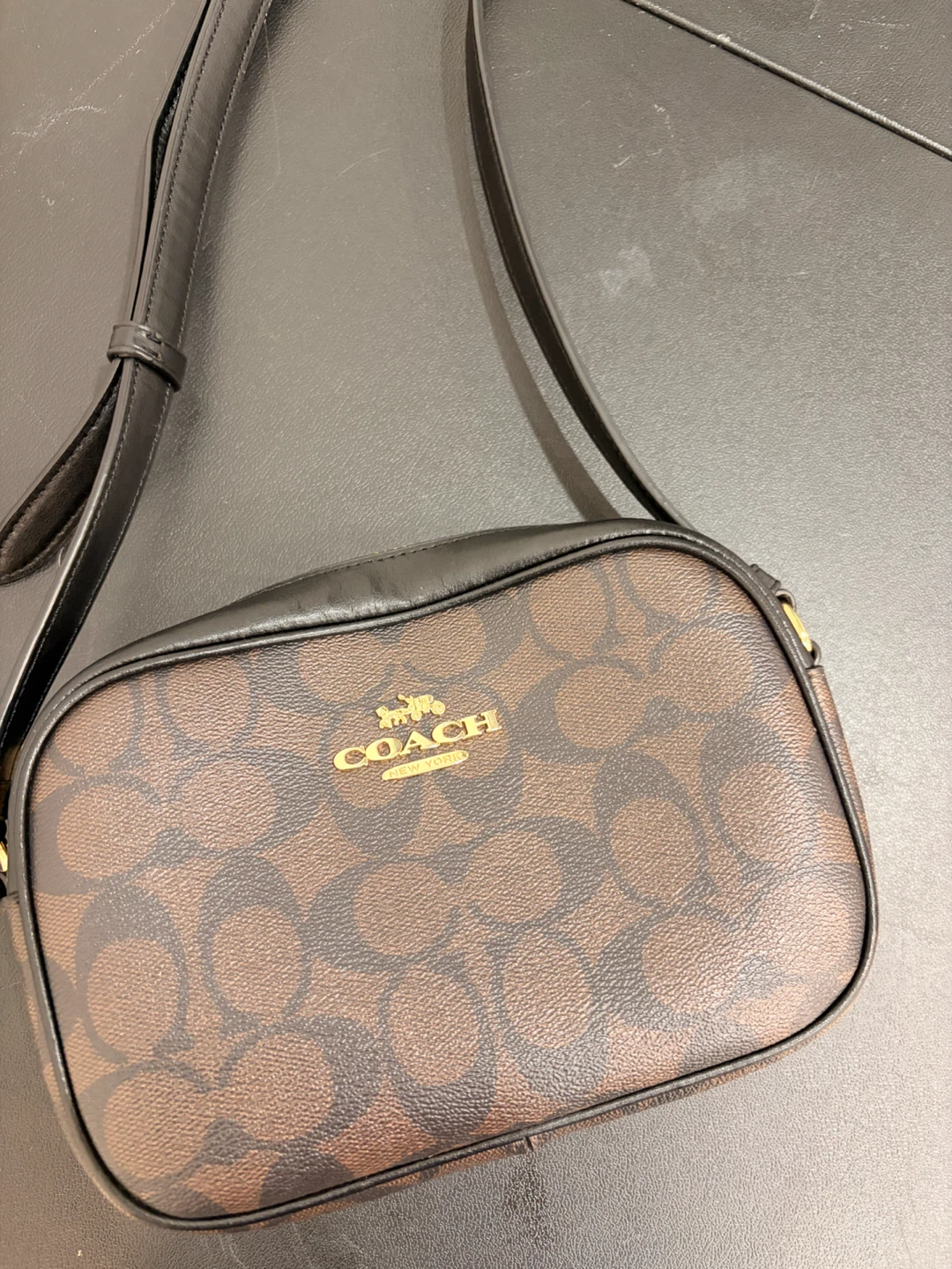Coach Signature Camera Bag
