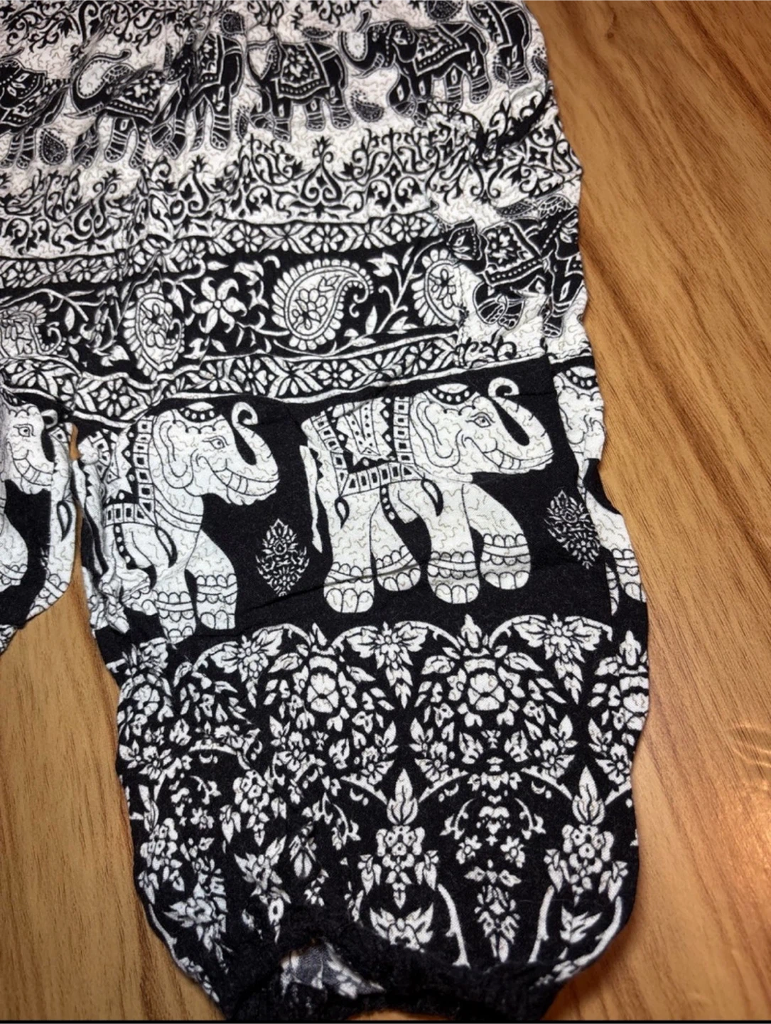 Girl’s Elephant Print Harem Pants sz4T - photo 2