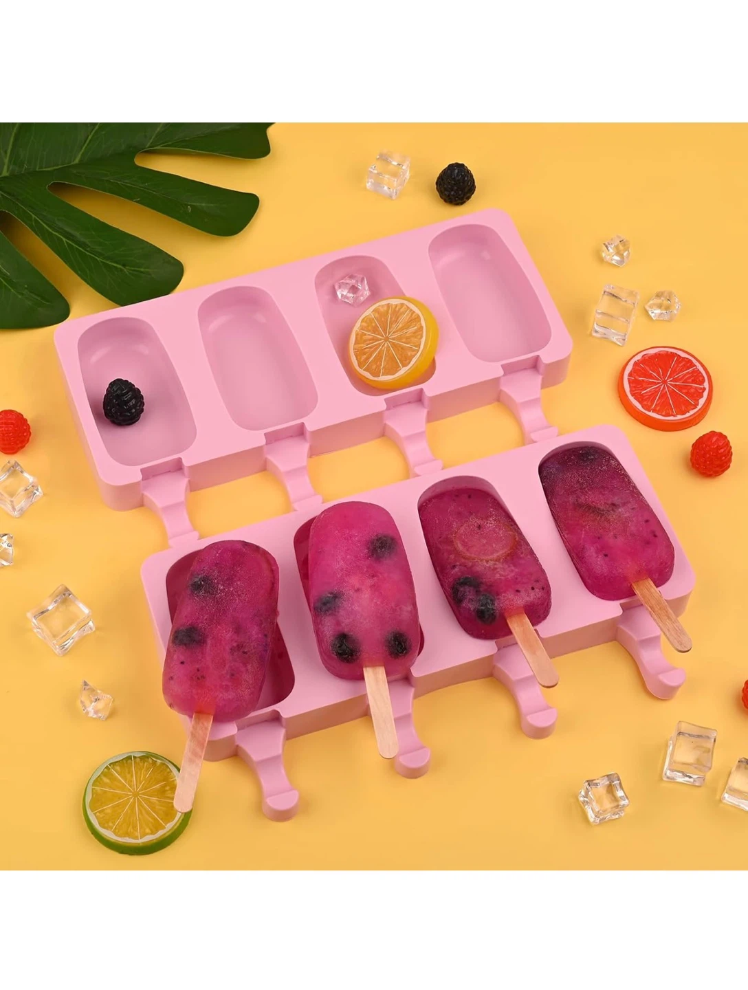 Pink Cotton Candy Machine with Wooden Sticks - photo 2