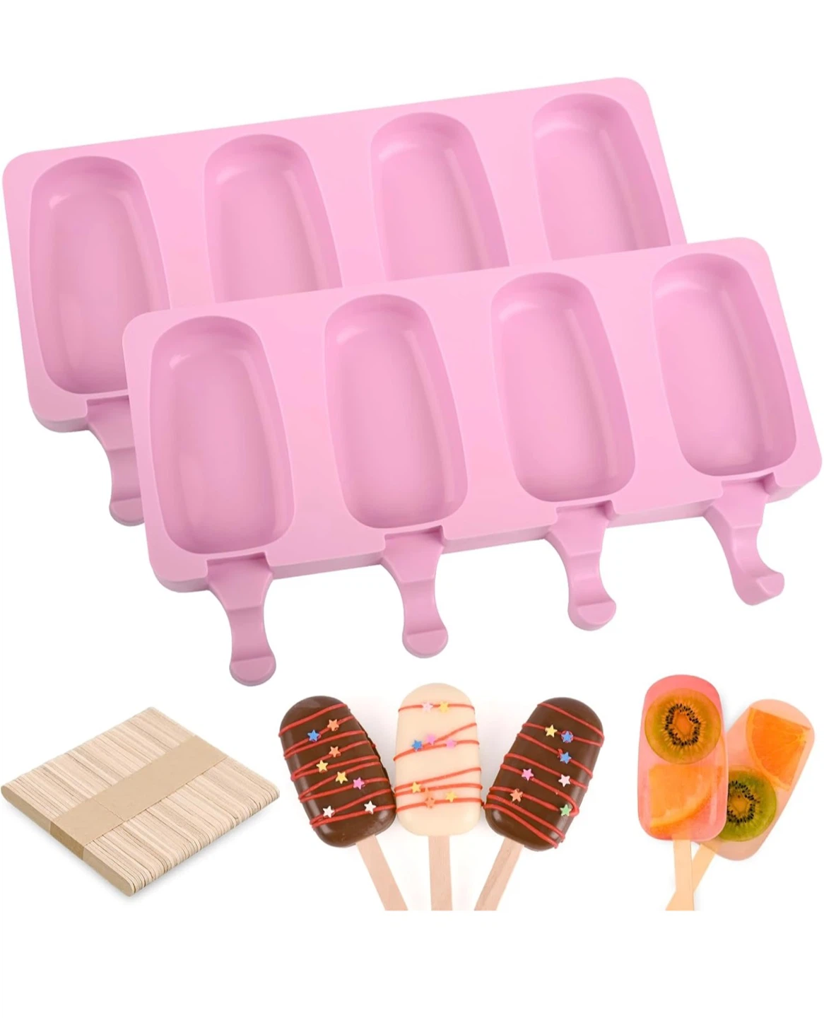 Pink Cotton Candy Machine with Wooden Sticks - photo 3