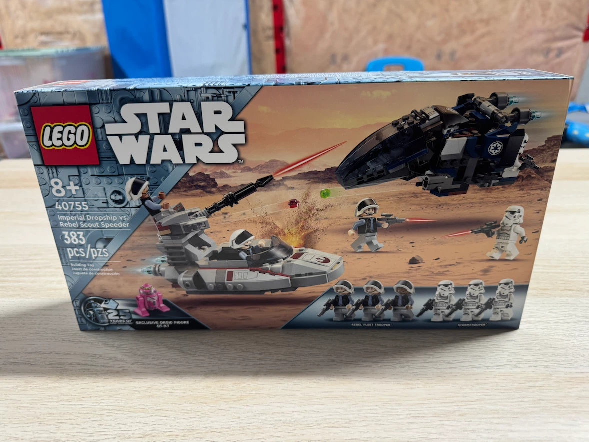 LEGO Star Wars Imperial Dropship vs. Rebel Scout Speeder 40755