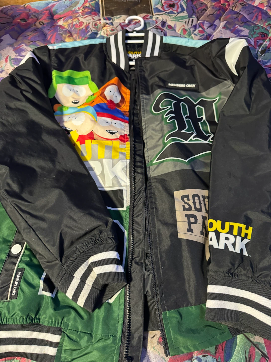 Members Only x South Park Bomber Jacket Small