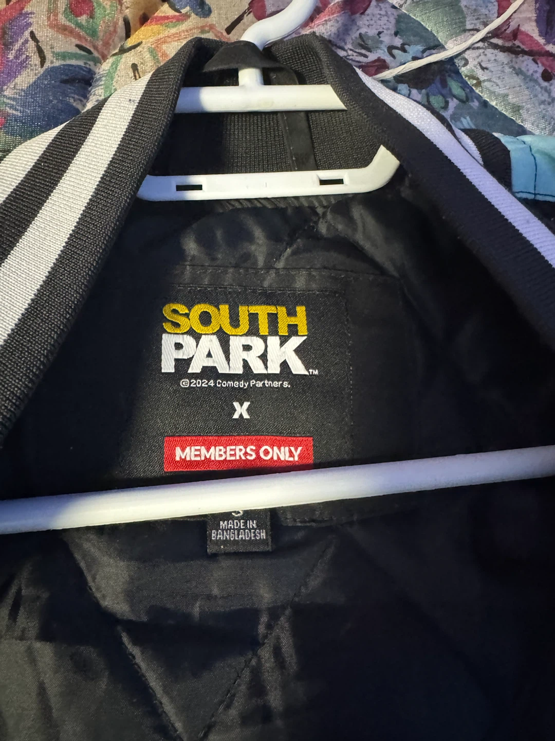 Members Only x South Park Bomber Jacket Small - photo 2