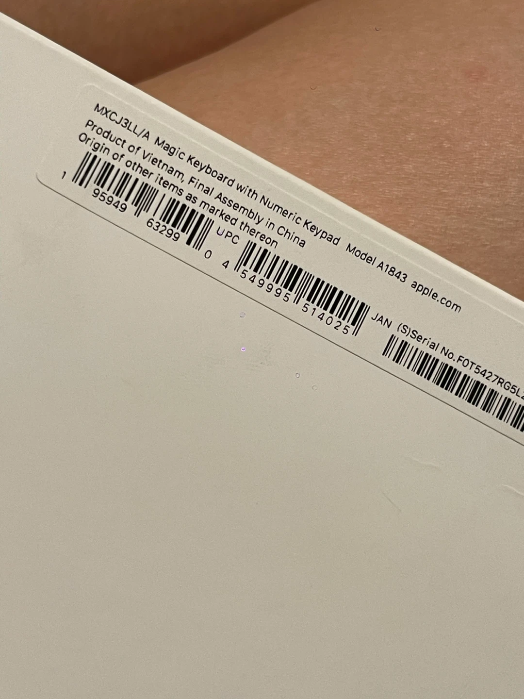 Apple Magic Keyboard with Numeric Keypad - photo 3