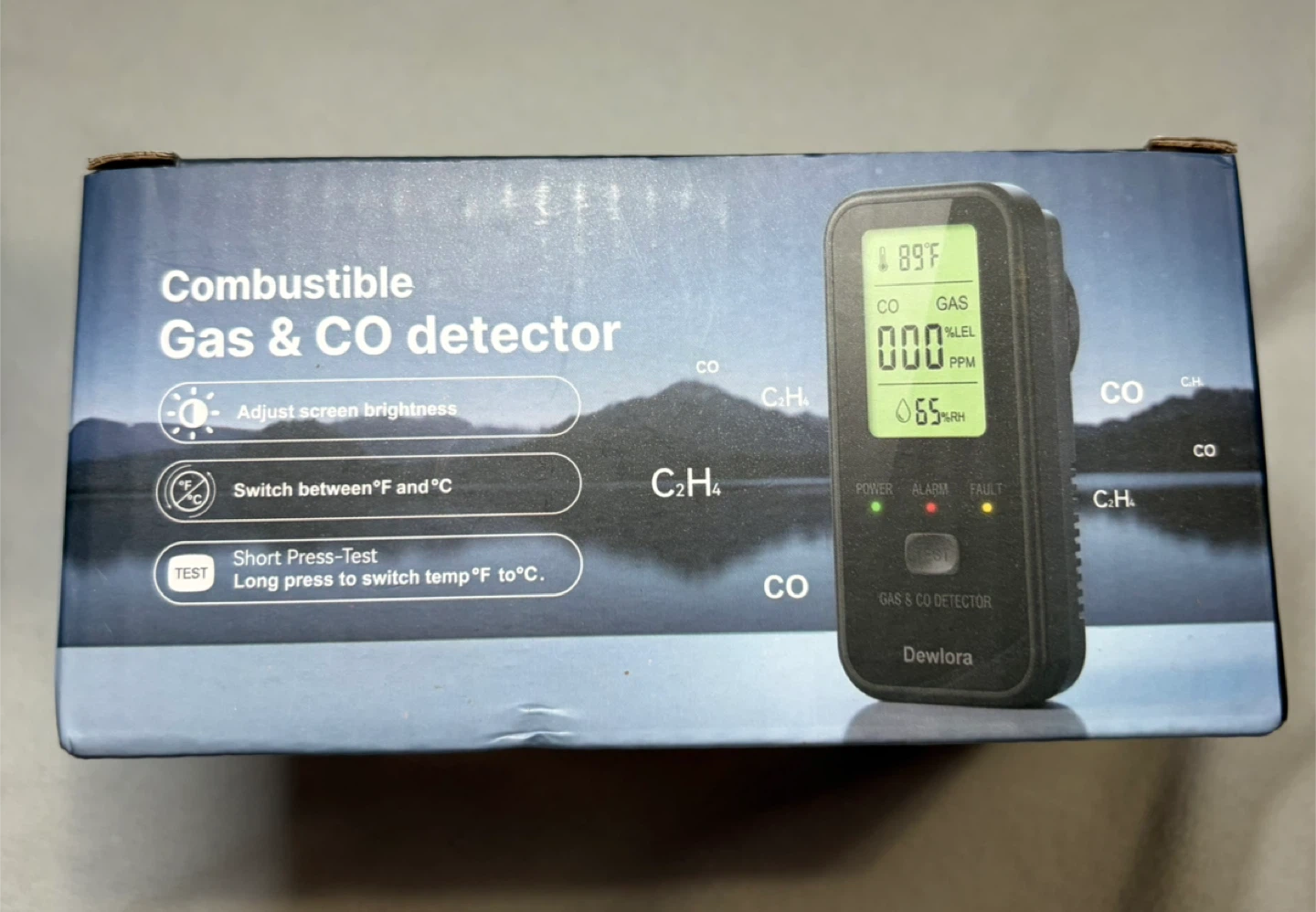 New Dewlora Model DD14 4-in-1 Gas & CO Detector - photo 5