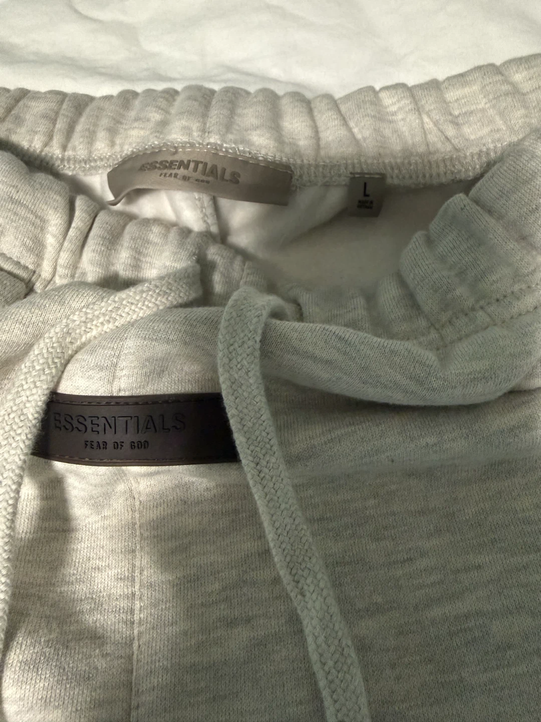 Light Oatmeal Essentials Shorts - photo 3