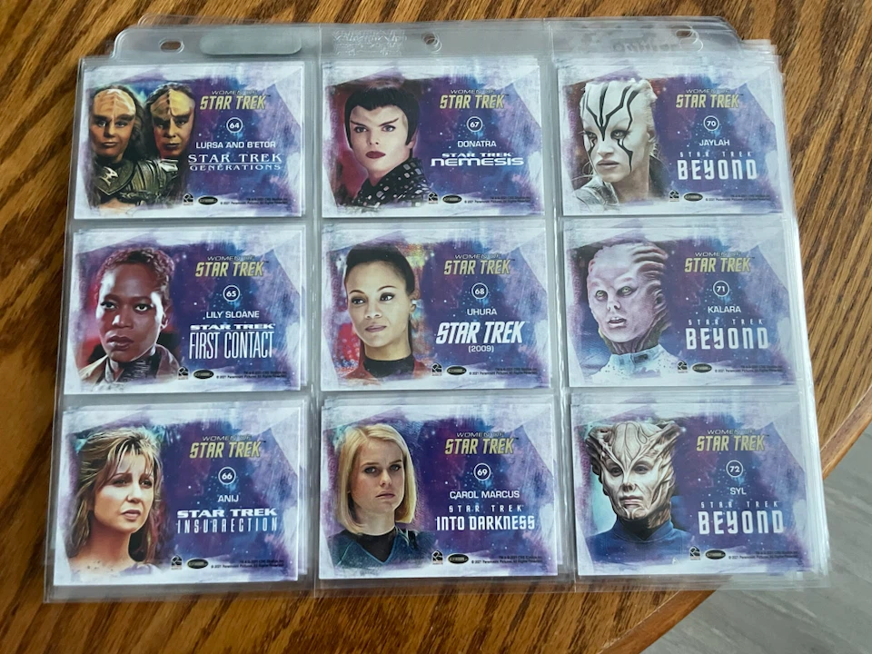 Star Trek Women of Star Trek  2021 Trading Card Collection