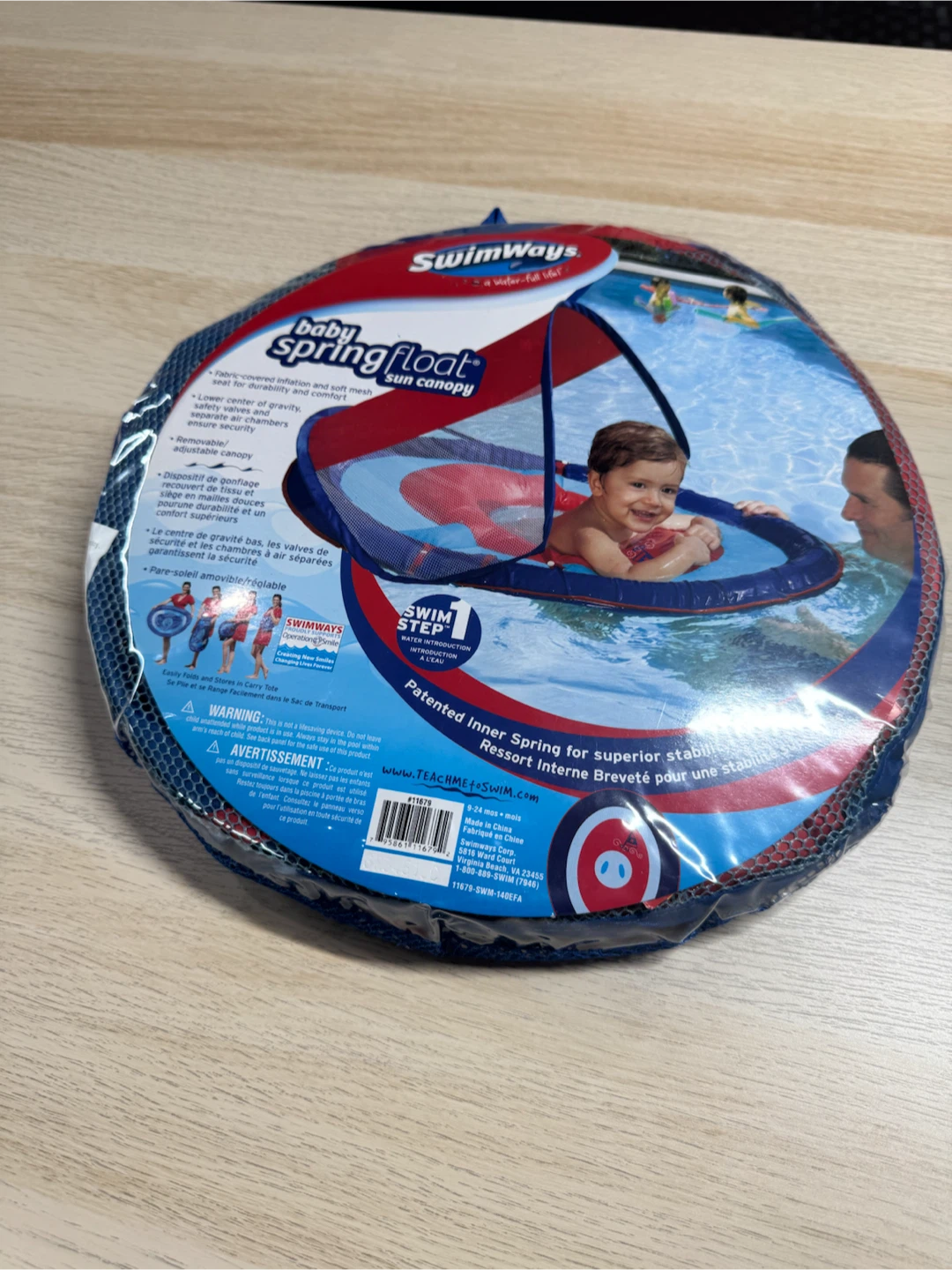 SwimWays Baby Spring Float Sun Canopy
