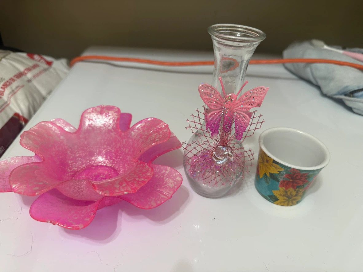 Holder candles.  Little vase - photo 2