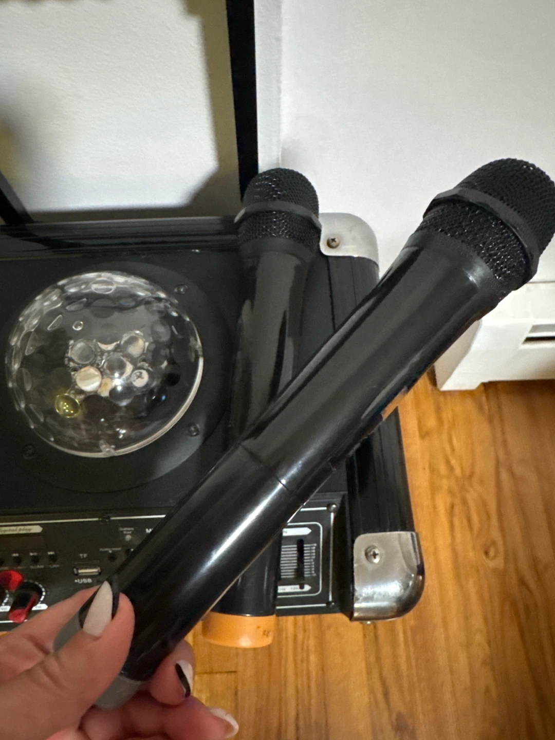 KaraoKing Portable Karaoke Machine with 2 Microphones - photo 4