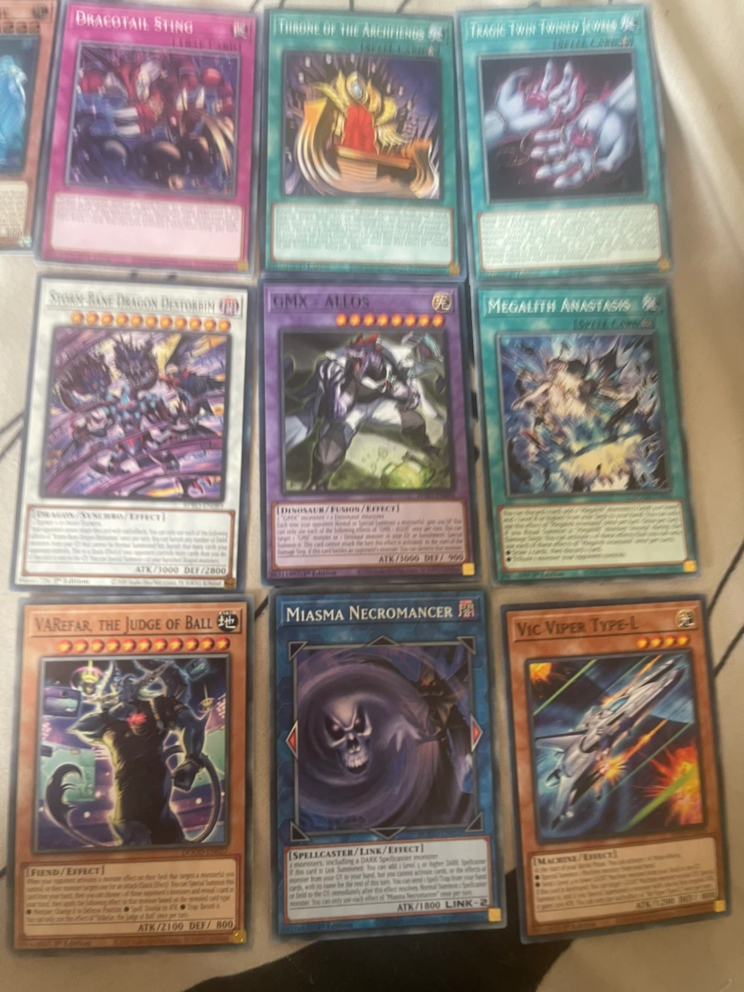 Assorted Yu-Gi-Oh! Trading Cards