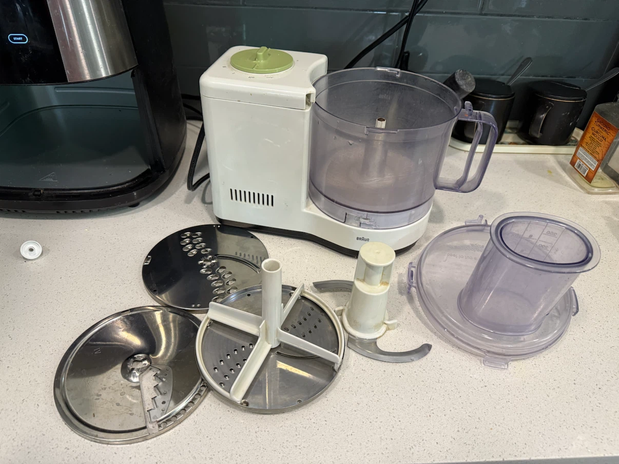 Braun Food Processor with Attachments