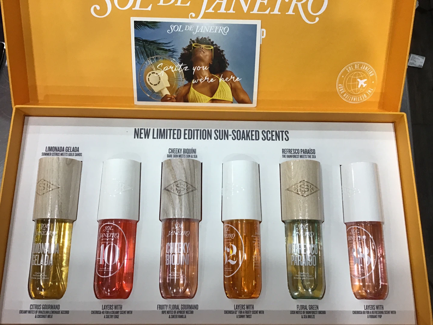 Sol de Janeiro Limited Edition Sun-Soaked Scents Gift Set