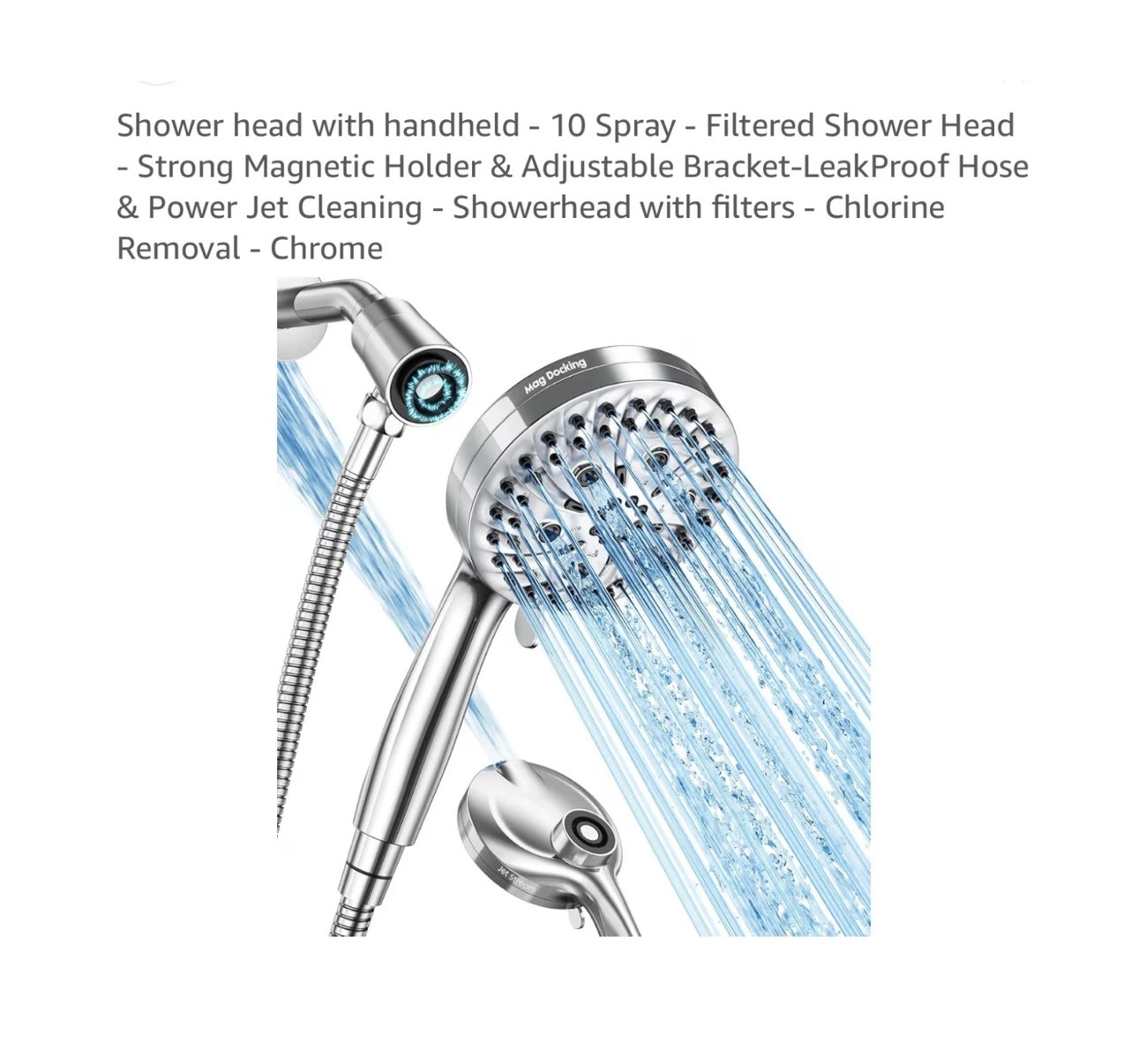 Brand new Shower head with handheld