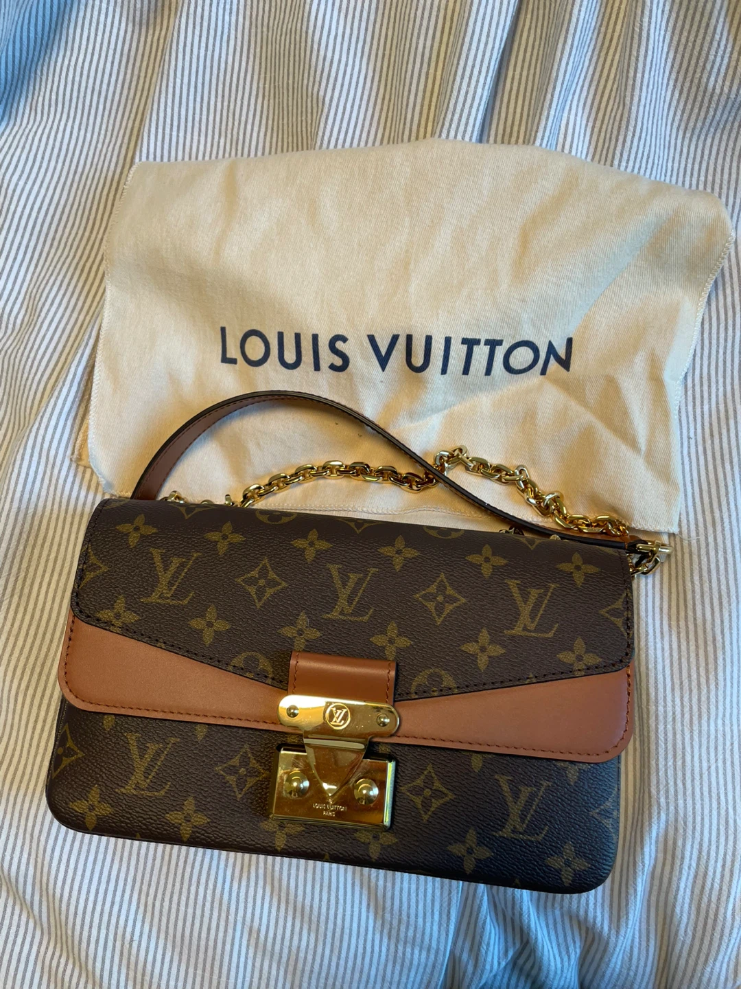 Louis Vuitton Monogram Marceau Canvas Shoulder Bag