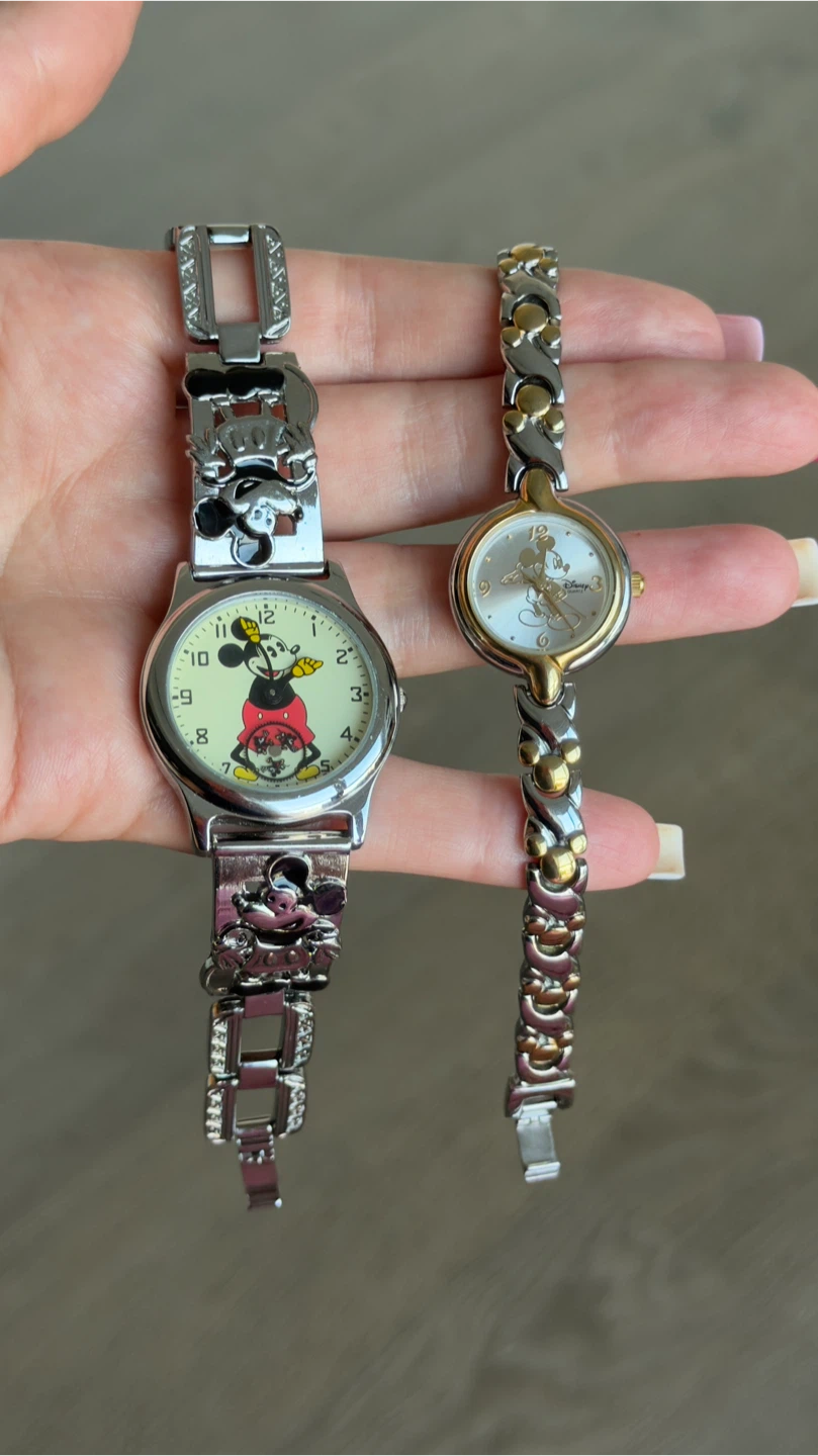 Disney Mickey Minnie Mouse Watches - Set of 2 - photo 2