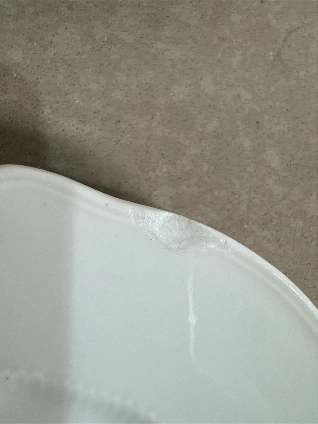 Set of 5 White Dinner Plates - photo 5