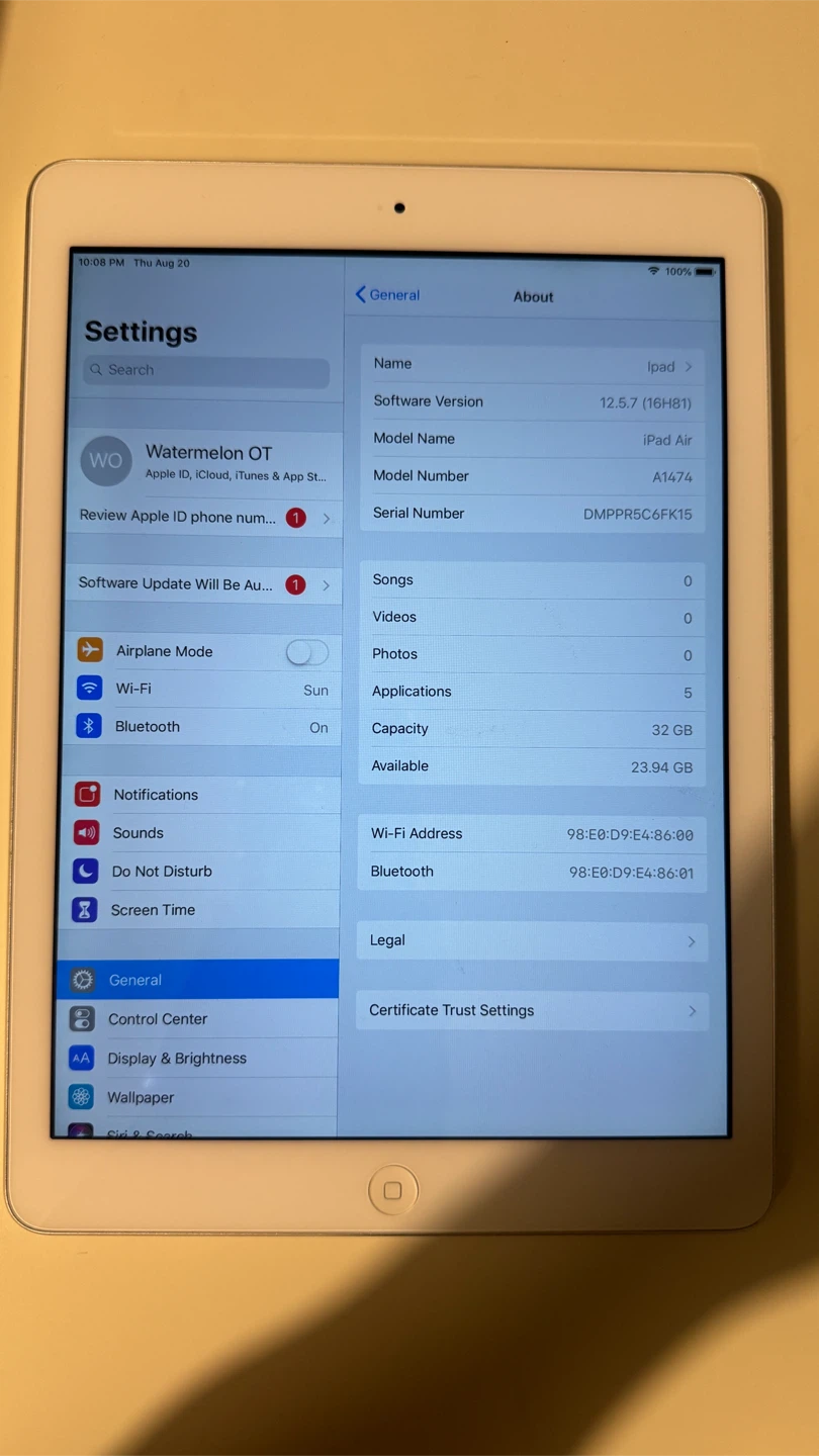 Apple iPad Air 32GB