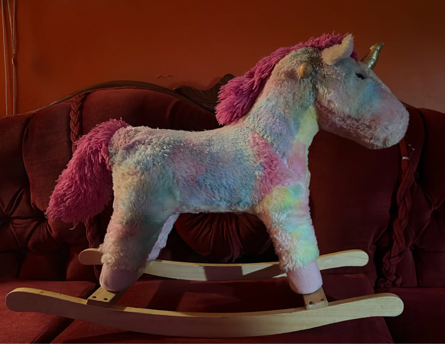 Plush Unicorn Rocker - photo 2