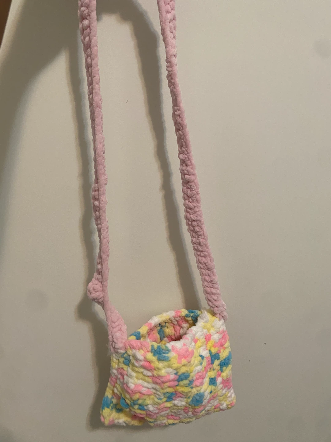 Handmade crochet crossbody bag - photo 3