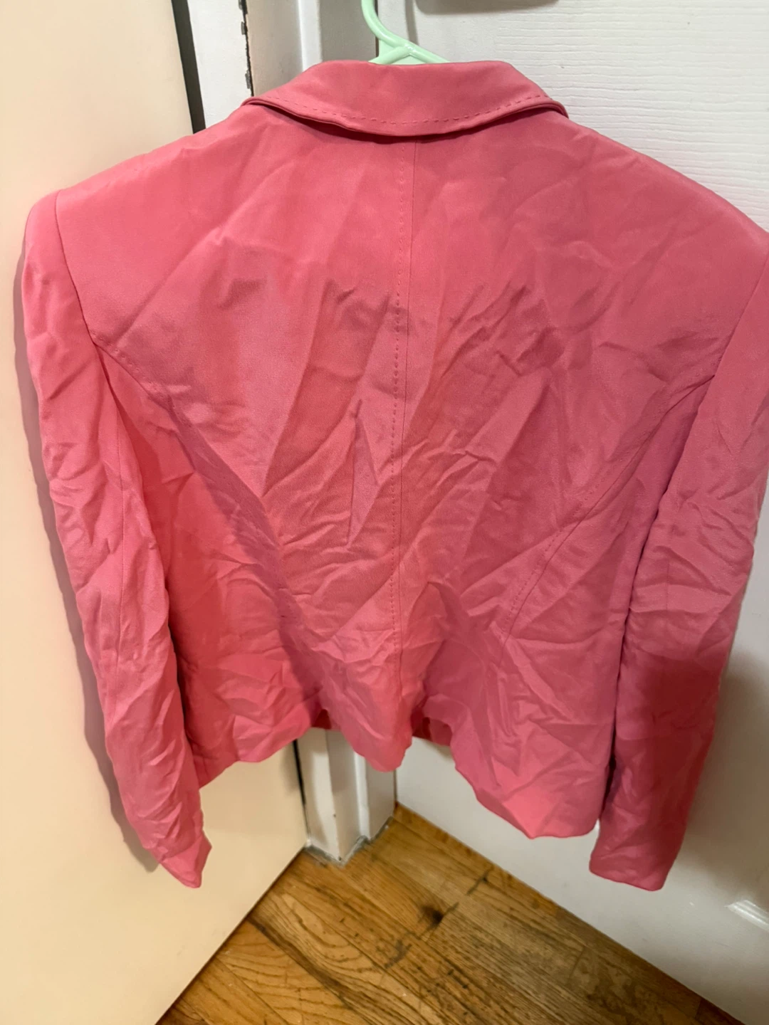 Style & Co. Petite Pink Silk Blazer Size 12P - photo 3