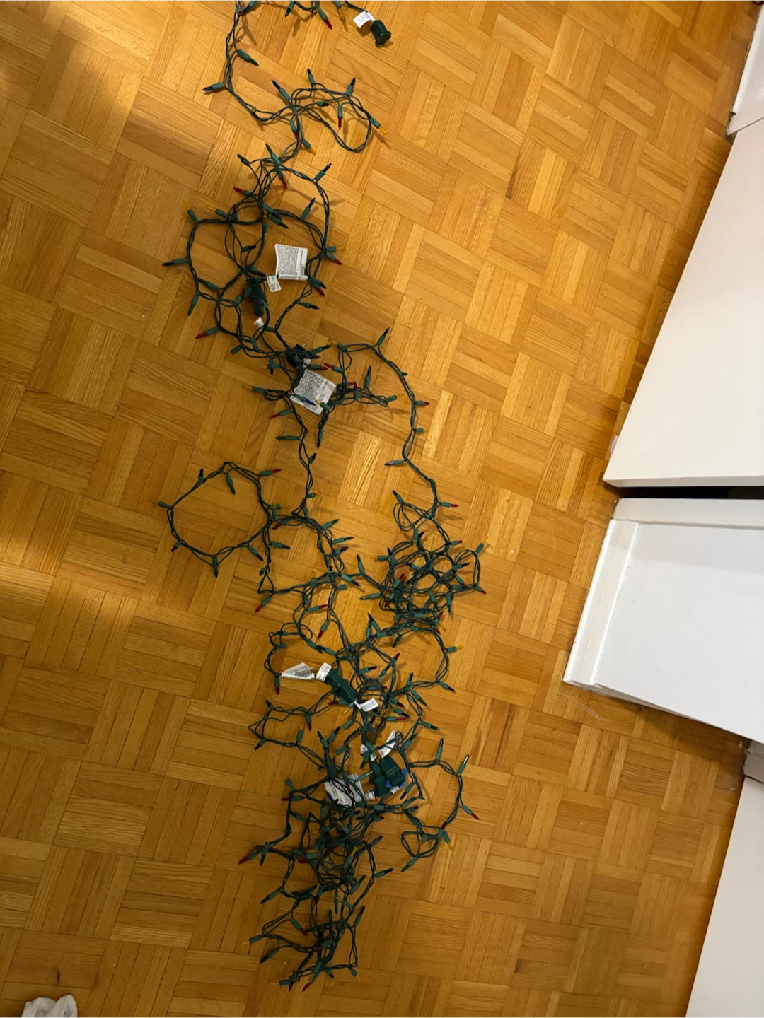 String of Multi-Coloured Christmas Lights - 5 pieces - photo 3