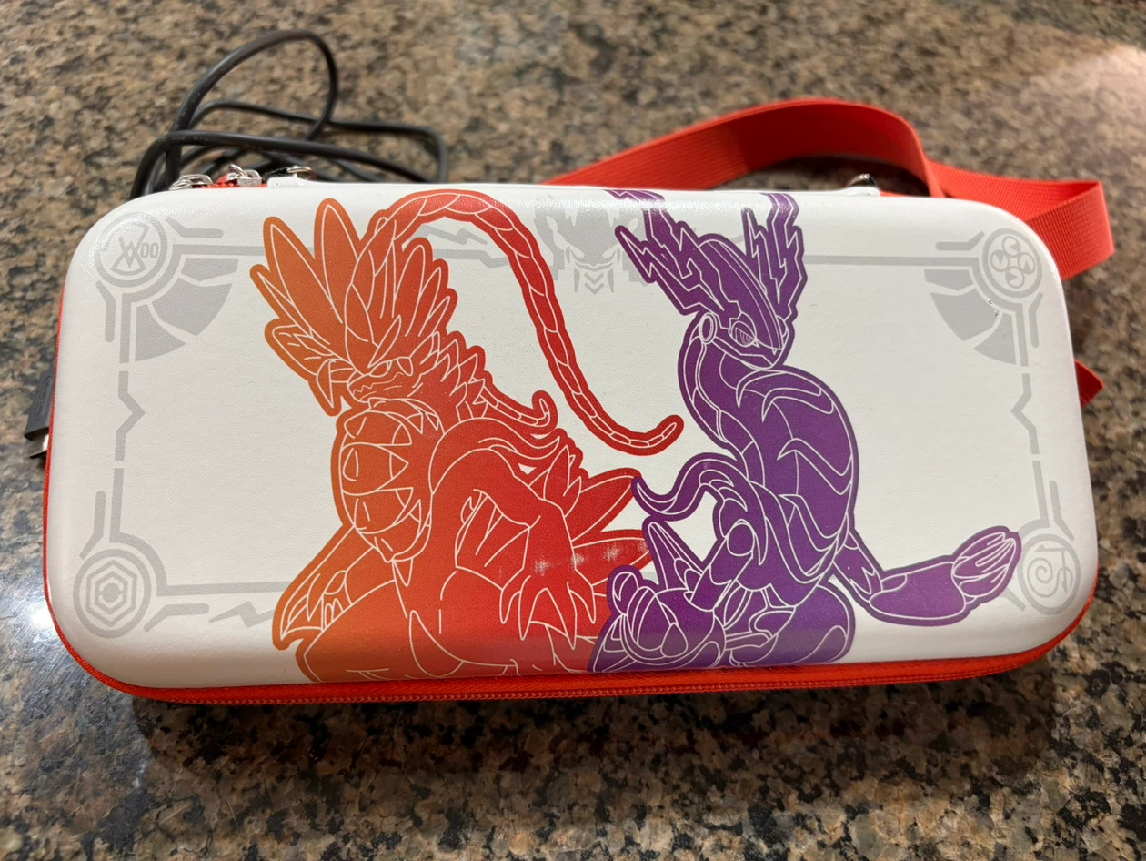 Nintendo Switch OLED Edition Scarlet & Violet - photo 4