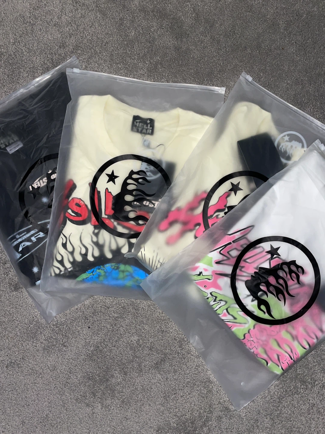 Hellstar Graphic T-Shirts Size Medium