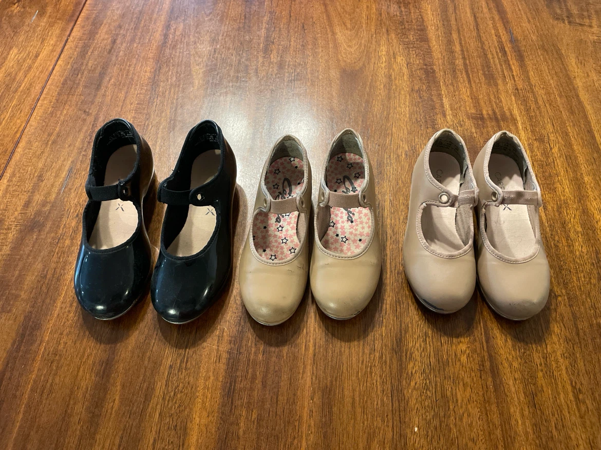Capezio tap shoes