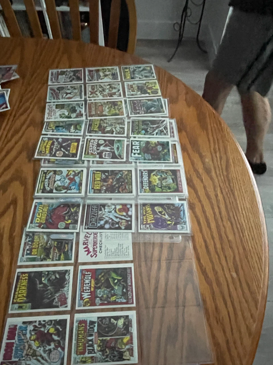 1984 Marvel Super Heroes Trading Cards Collection - photo 2