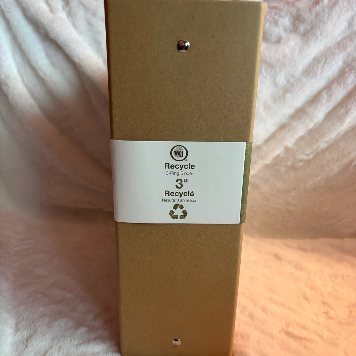 Wilson Jones 3" 3-Ring Kraft Binder - photo 2